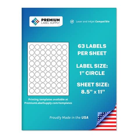 1″ Circle Labels - Bulk & Wholesale Shipping Labels Manufacturer ...