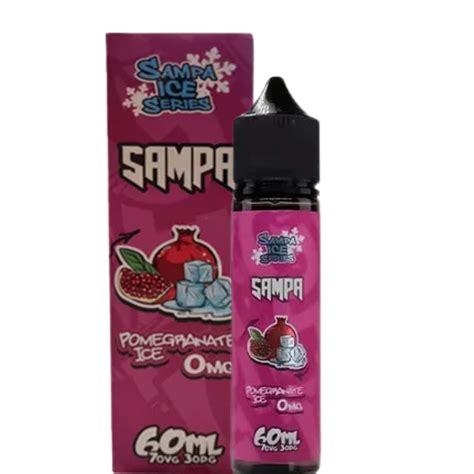 L Quido Sampa Ice Series Zero Pomegranate Ice Cigarro Eletr Nico