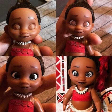 DreaMaker Disneydolls Repaints Su Instagram Baby Moana Repaint