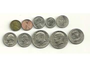 Monedas de Estados Unidos - Cambio Peso Dolar