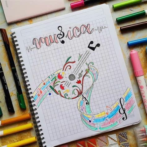 Portadas De Música Ideas Fáciles Dibujos Bonitos Y Creativos