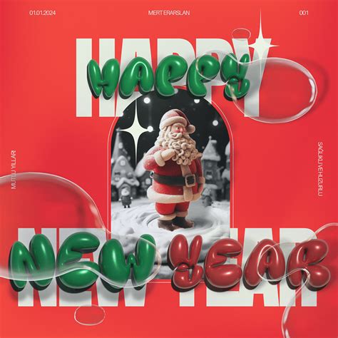 Happy New Year Poster :: Behance