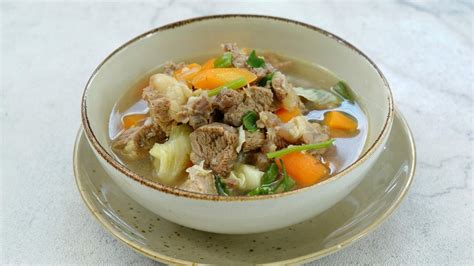 Resep Sop Daging Kambing Kuah Bening Food Fimela