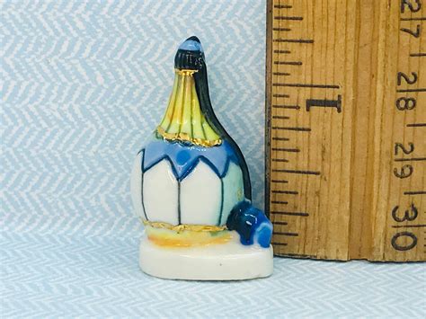 Perfume Bottle Falcon Flacons Parfum Atomizer Hand Painted Etsy