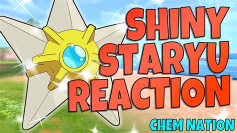 SHINY STARYU LIVE REACTION ISLE OF ARMOR Pokemon Sword And Shield