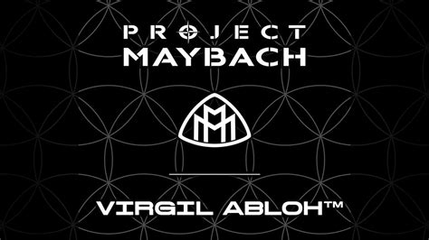 Mercedes-Maybach Announces Project MAYBACH With Virgil Abloh