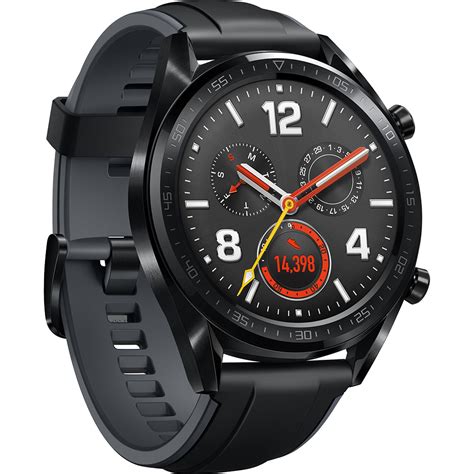 Smartwatch Huawei Smartwatch Watch Gt Sport Mm Black Graphite Curea