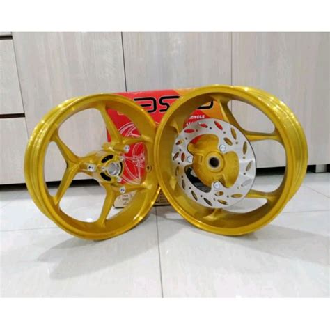 Jual Velg Racing Aerox Velg Axio Aerox Tapak Lebar Double Disc Shopee