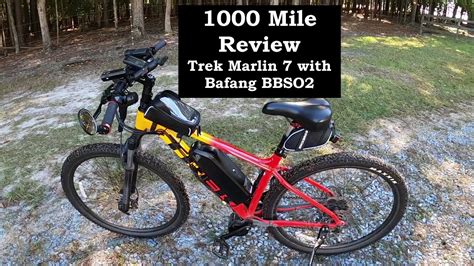 1000 Mile Review Trek Marlin 7 With Bafang Bbs02 Trekmarlin7 Youtube