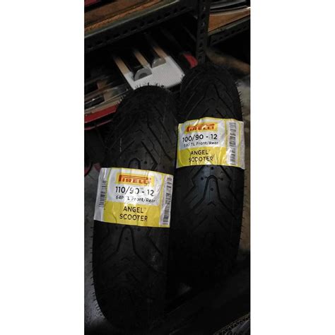 Pirelli Angel Scooter Tires Yamaha Mio Gravis Set With Free Pito And