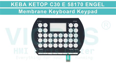 Keba Ketop C E Engel Keba Hmi Operator Keyboard Repair