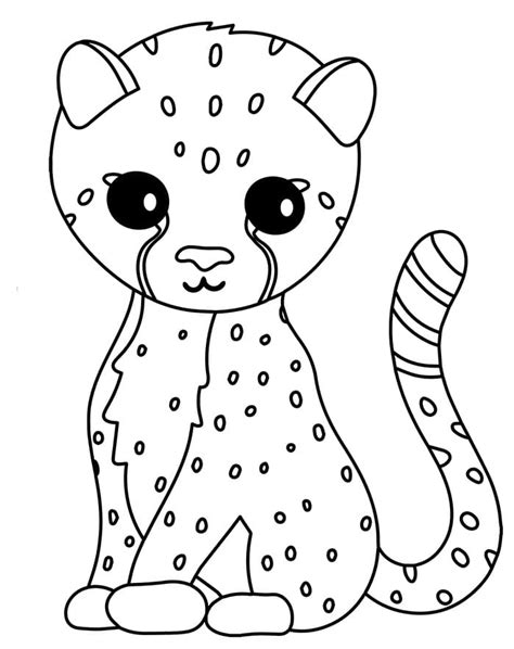 Coloriage Un Gu Pard Qui Court T L Charger Et Imprimer Gratuit Sur