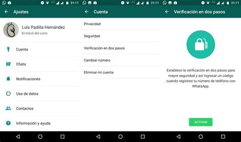 Cómo funciona la verificación en dos pasos de WhatsApp