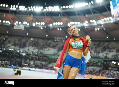 National Athletics Centre Budapest Ungarn August 2023 Femke Bol