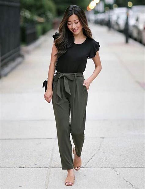 15 olive green pant outfit ideas for women comfy stylish – Artofit