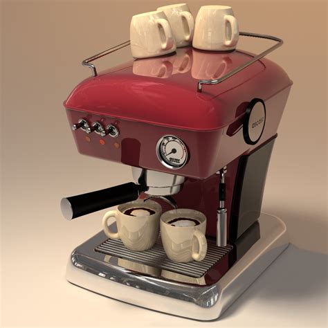 Coffee Machine Ascaso D Model Max Fbx Obj Free D