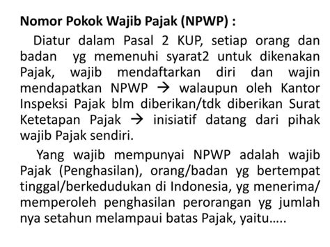 Materi Pajak Pengertian Hukum Pajak Pptx