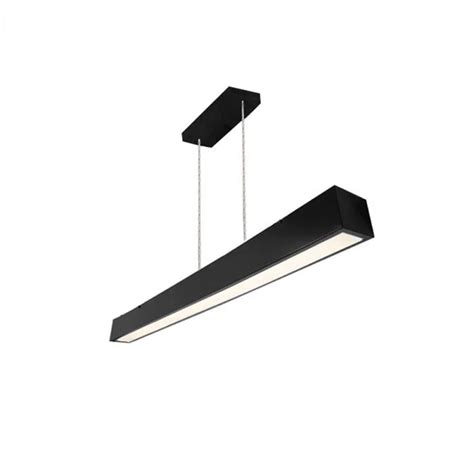 Pendente Linear 1xt8 60cm Preto