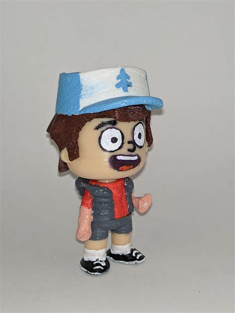 Diper Pinypon Compatible Version Gravity Falls 3d Model 3d Printable Cgtrader