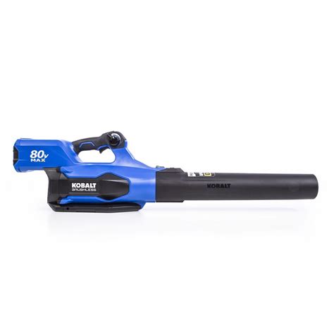 Kobalt 80-volt Max Lithium Ion 630-CFM Brushless Cordless Electric Leaf ...