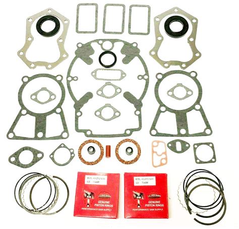 Engine Rebuild Kit Fits Kohler Kt17 M18 Mv16 Gasket Set Includes Piston Rings Amazonca