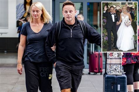 Ant McPartlin looks loved up with wife Anne Marie on romantic holiday ...