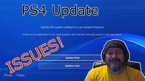 Ps4 Update Issues And Errors How To Fix Youtube