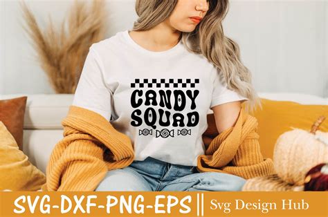 Candy Squad Retro Helloween Svg Graphic By Svg Design Hub · Creative