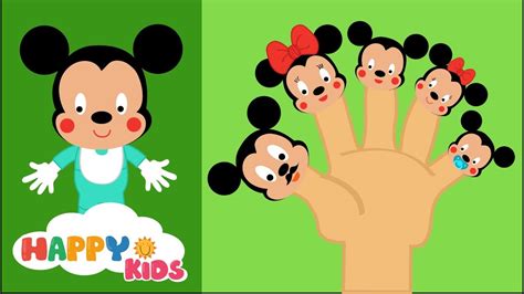 Finger Family Mickey Mouse Nursery Rhyme , Mickey Mouse Do Exercise ...