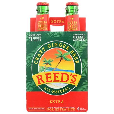 Reed S Ginger Beer Extra Oz Pk Cn Luekens Wine Spirits