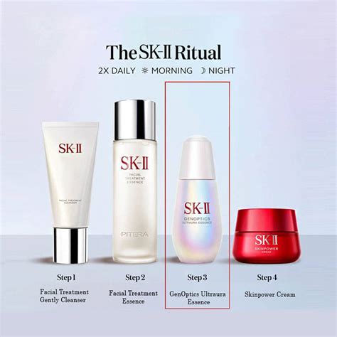 SK II GenOptics Ultra Aura Essence 10ml X 2 20ml