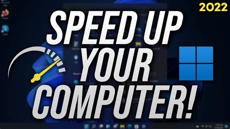 How To Make Your Computer Faster And Speed Up Your Windows 11 PC In