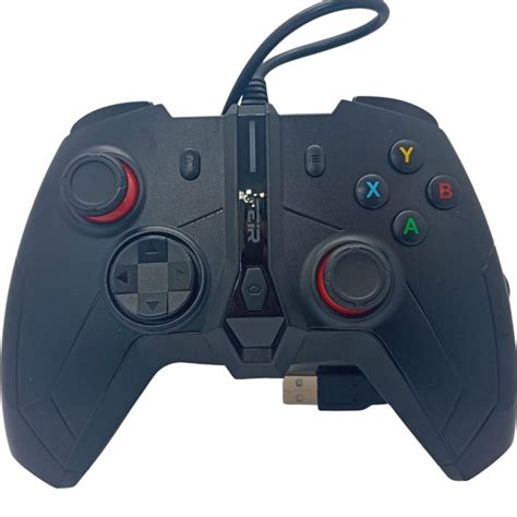 Controle Compat Vel Xbox One Fio Joystick Video Game Pc Lbl