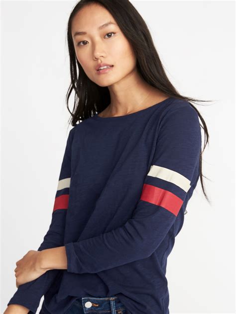 Relaxed Mariner Stripe Tee For Women Old Navy