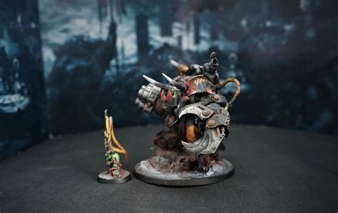 Ghazghkull Thraka Painted Warhammer 40k Indomitus Xenos Army Ork Boss Ebay