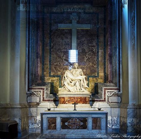 La Pieta Di Michelangelo Roma Basilica Di San Pietro By Silvestro