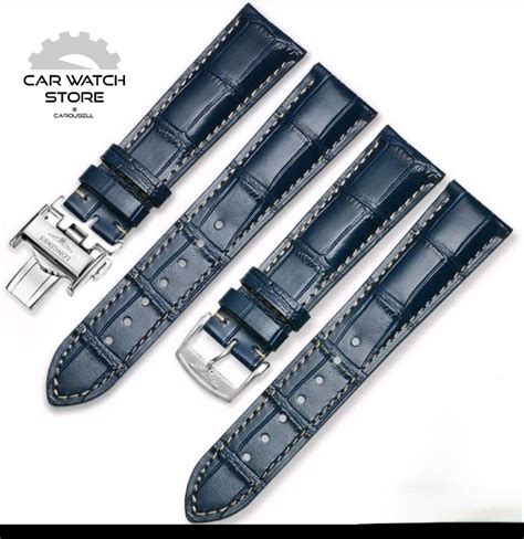 Longines Leather Watch Strap Belt, Luxury, Watches on Carousell