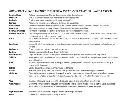 PDF Glosario Elementos Constructivos DOKUMEN TIPS