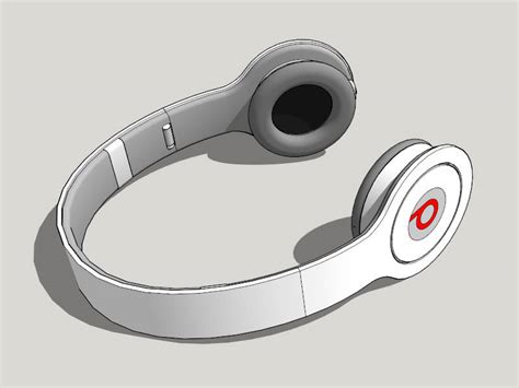 Beats Headphone Sketchup 3d Model Skp File Download Sketchupbox