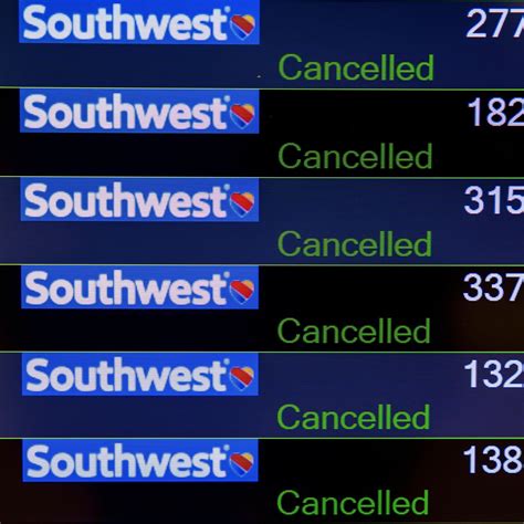 How Southwest Airlines Melted Down WSJ