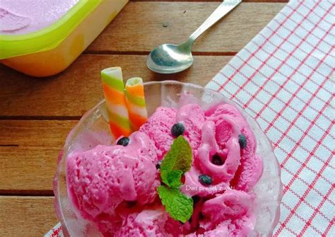 Resep Ice Cream Buah Naga Oleh Dwi Prasetyawati Cookpad