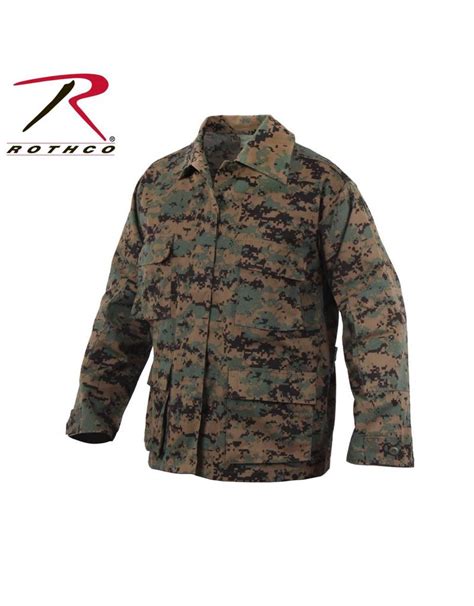 Rothco Digital Camo Bdu Shirts Marpat Army Supply Store Military