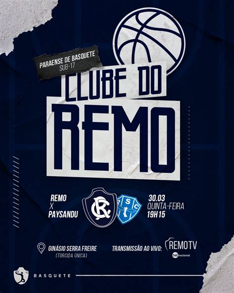 Clube Do Remo On Twitter Hoje Tem Basquete Do Le O Nesta Quinta