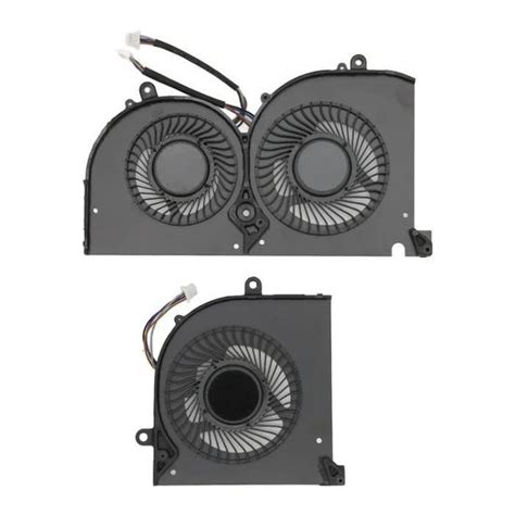 Ventilateur De Refroidissement Cpu Gpu Pour Msi Gs75 P75 Ms 17G1 Ms