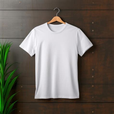 Camiseta Blanca Para Maqueta Foto Premium