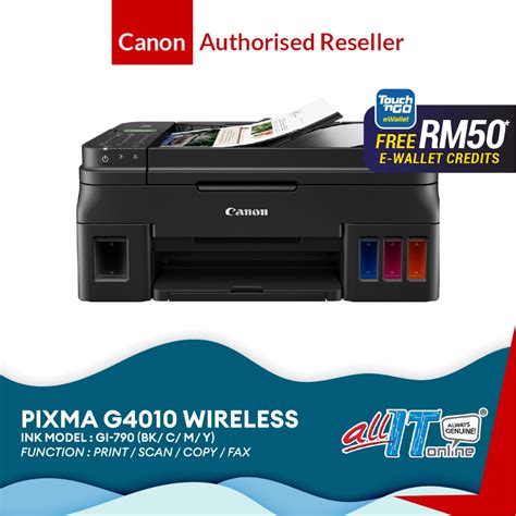 Canon Pixma G Refillable Ink Tank Wireless All In One With Fax