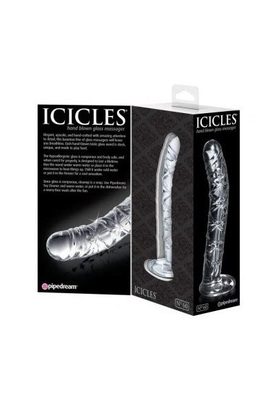 Gode En Verre N60 De Icicles Sexshop 974 Et Sextoy 974