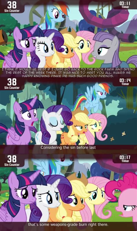 Safe Screencap Applejack Fluttershy Maud Pie Pinkie Pie