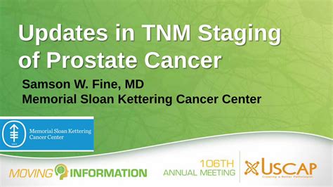 Pdf Updates In Tnm Staging Of Prostate Cancerhandouts Uscap Org