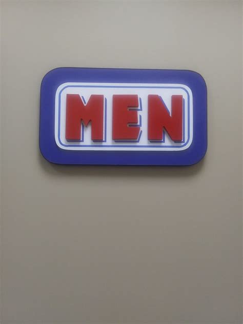 Men S Restroom Sign Chuck E Cheese S In North Dartmouth  Zachary Freet Flickr